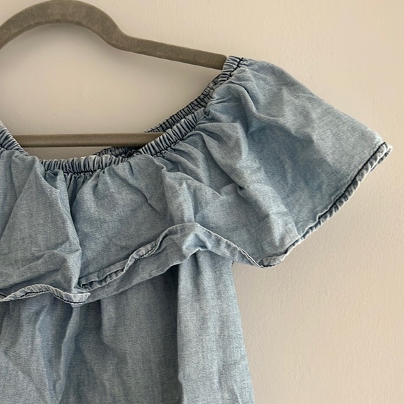 NEW!! Off shoulder MANGO top with a ruffle - Picture 4 of 11